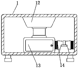 Edge cutting device for automobile casting machining