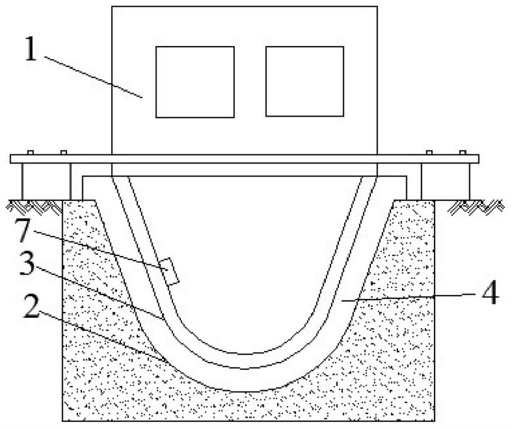 A construction method of subgrade side ditch with fully automatic numerical control sliding form machine