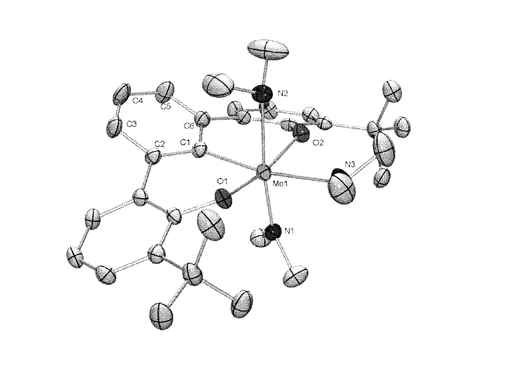 Method for transferring N-atoms from metal complexes to organic and inorganic substrates