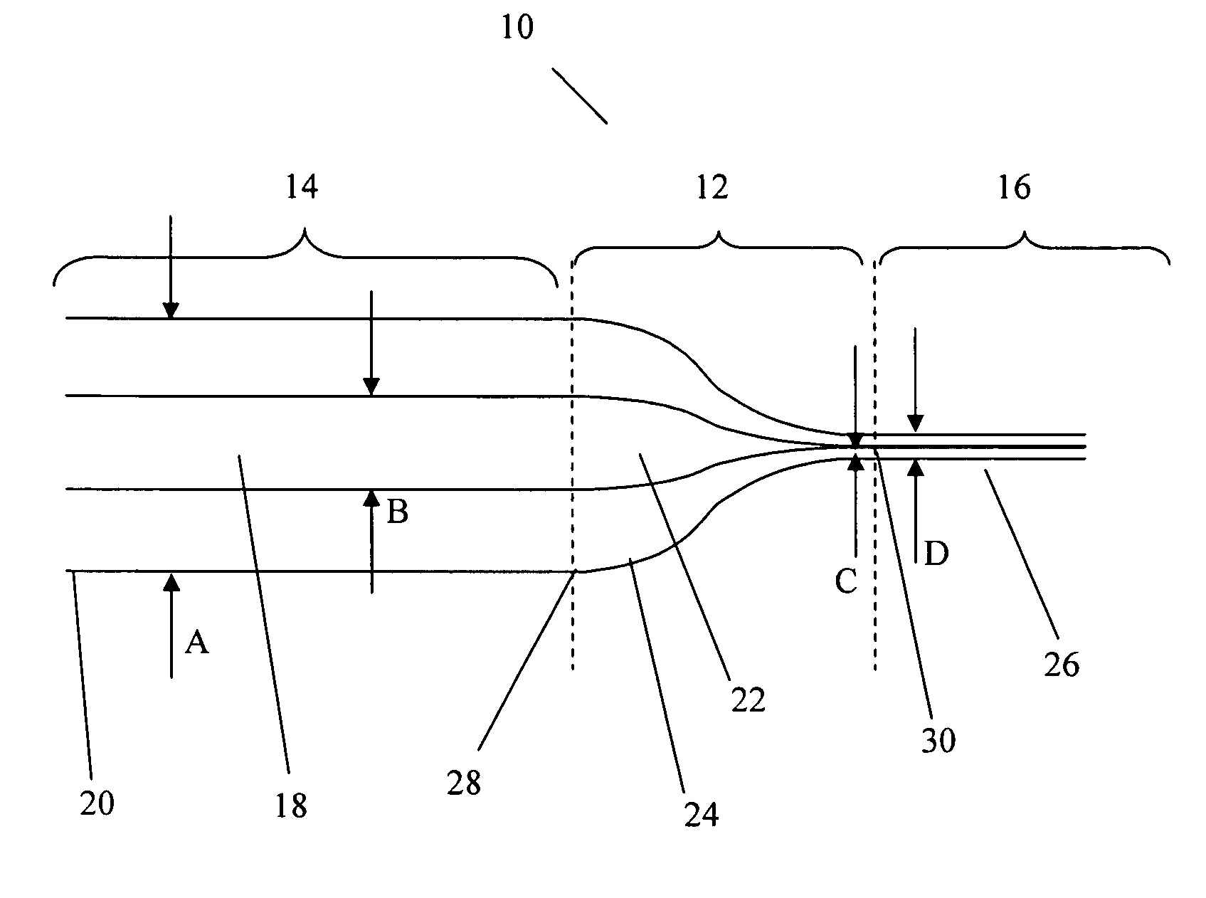 Optical fiber coupler with low loss and high coupling coefficient and method of fabrication thereof