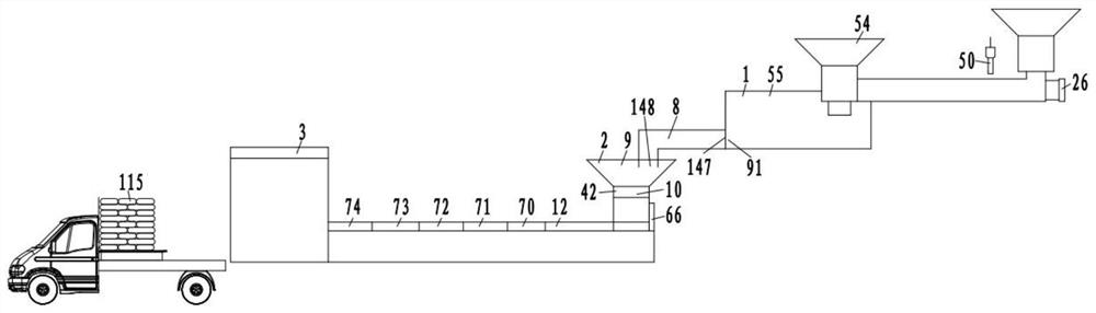 A production system for emulsified ammonium oil explosives