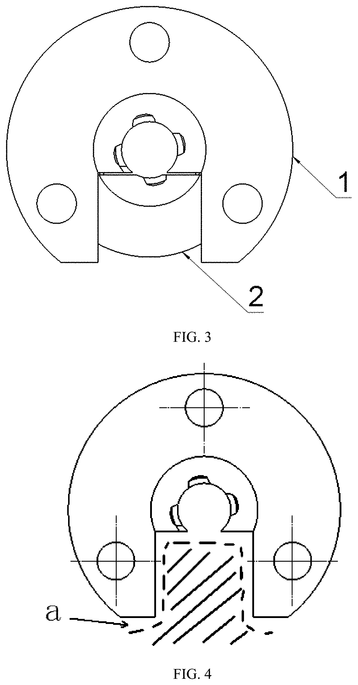 Split-type nut assembly