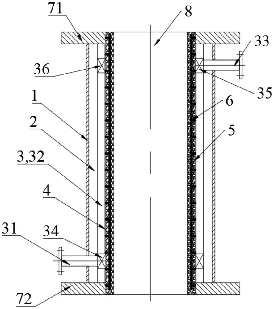 Temperature-resistant anti-corrosion lining coating for riser heat exchanger and construction method thereof