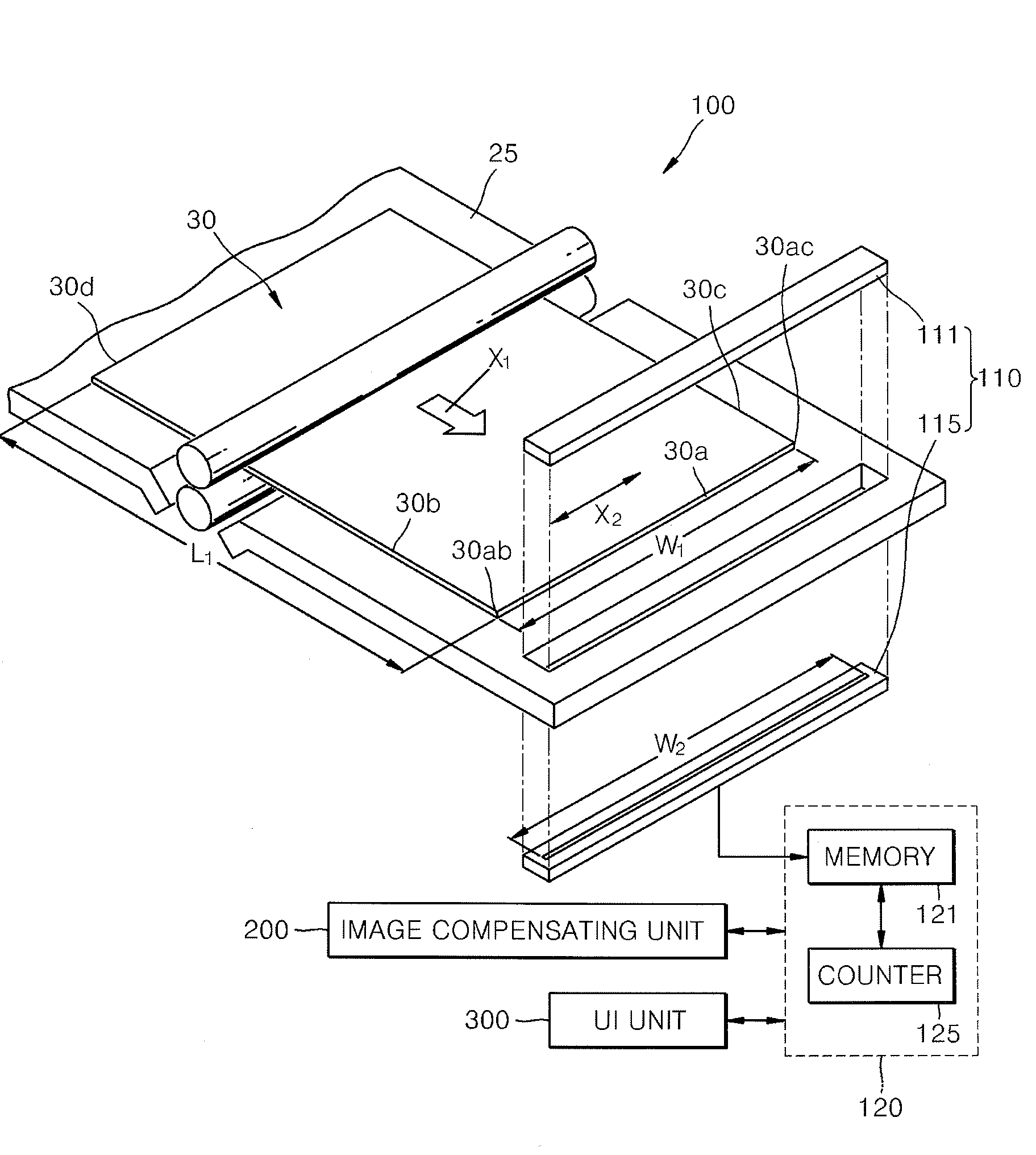 Medium detecting device and method, image forming apparatus employing the medium detecting device, and image output method of the same