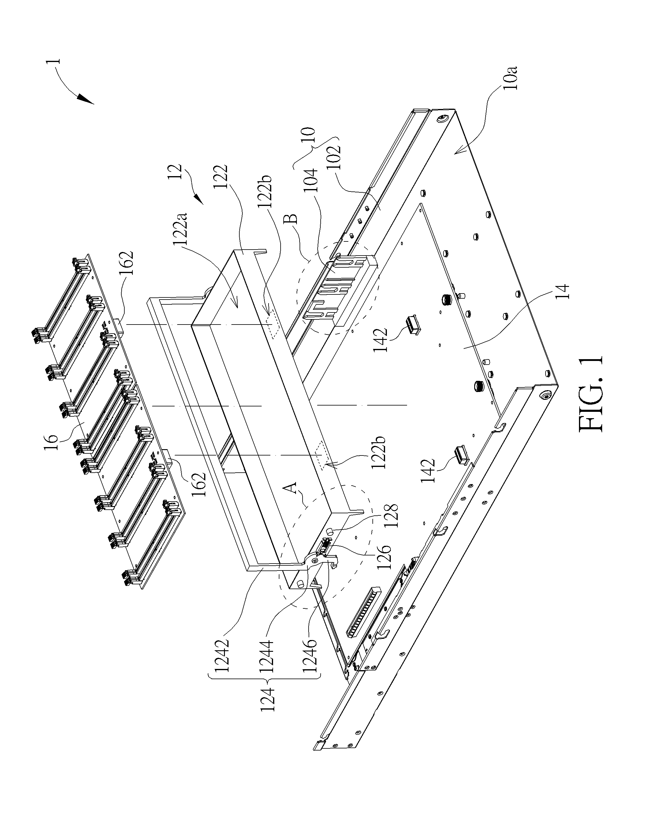 Removable cage and electronic apparatus