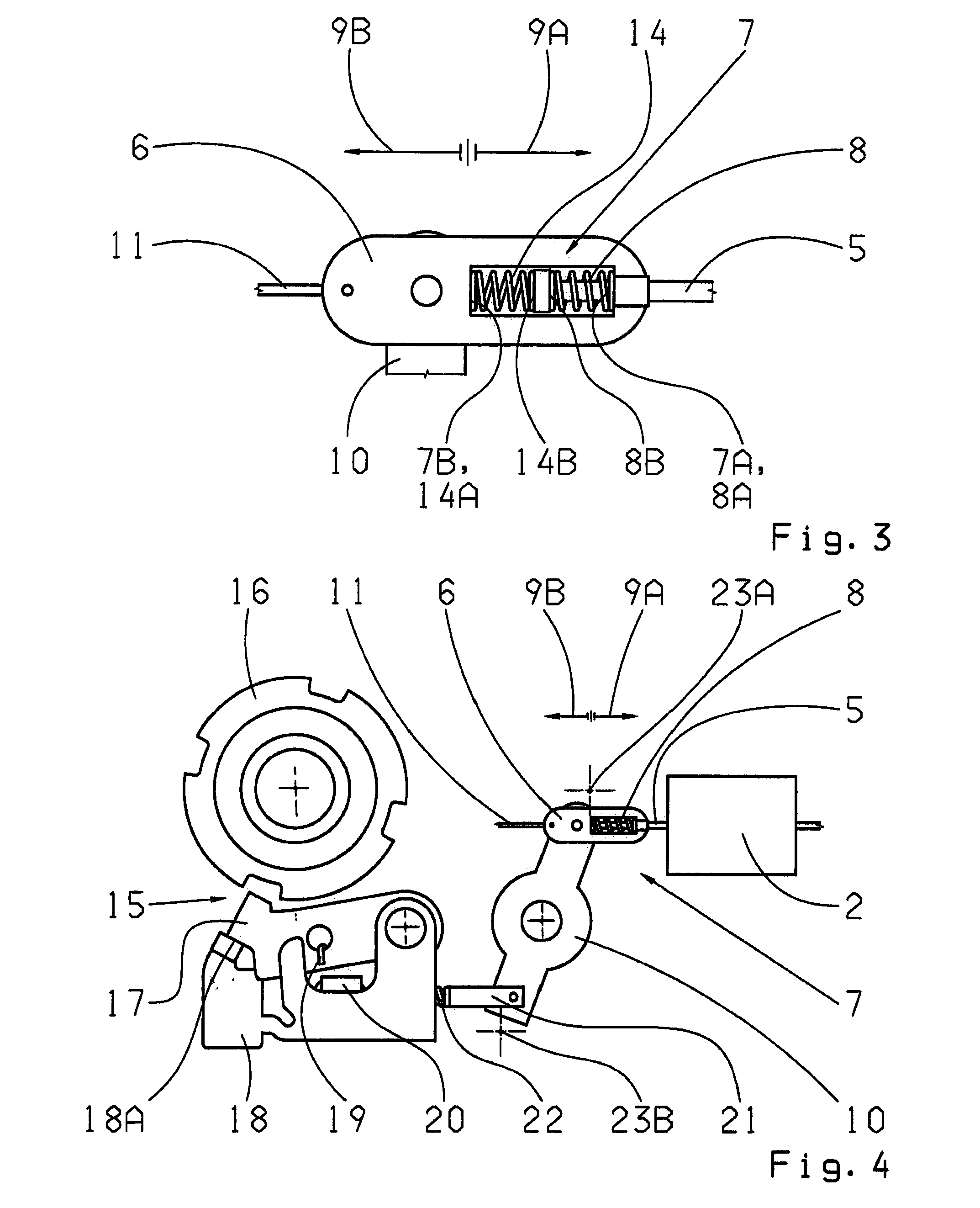 Parking lock device having an emergency operation device for vehicle transmissions