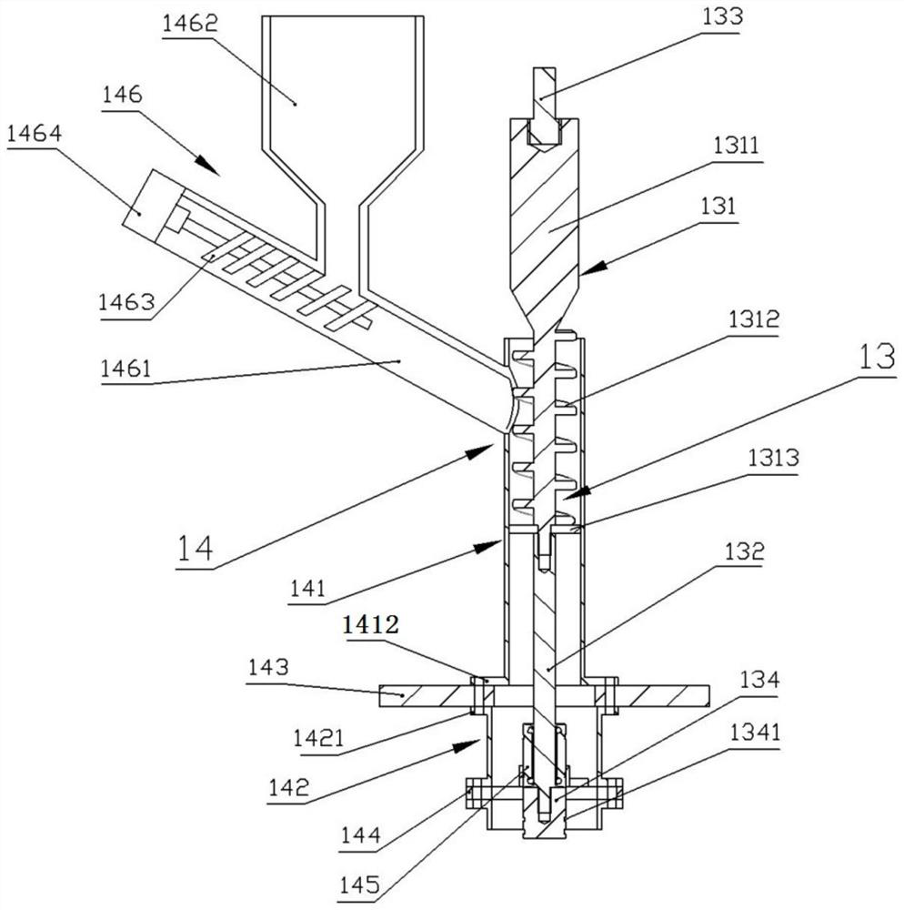 Ultrasonic plasticizing micro-injection molding machine main body and molding method