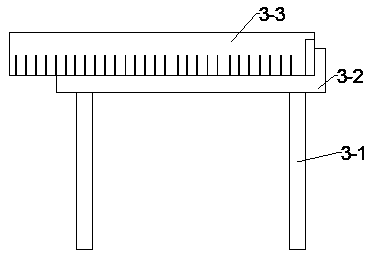 A bench type transformer lead wire production platform