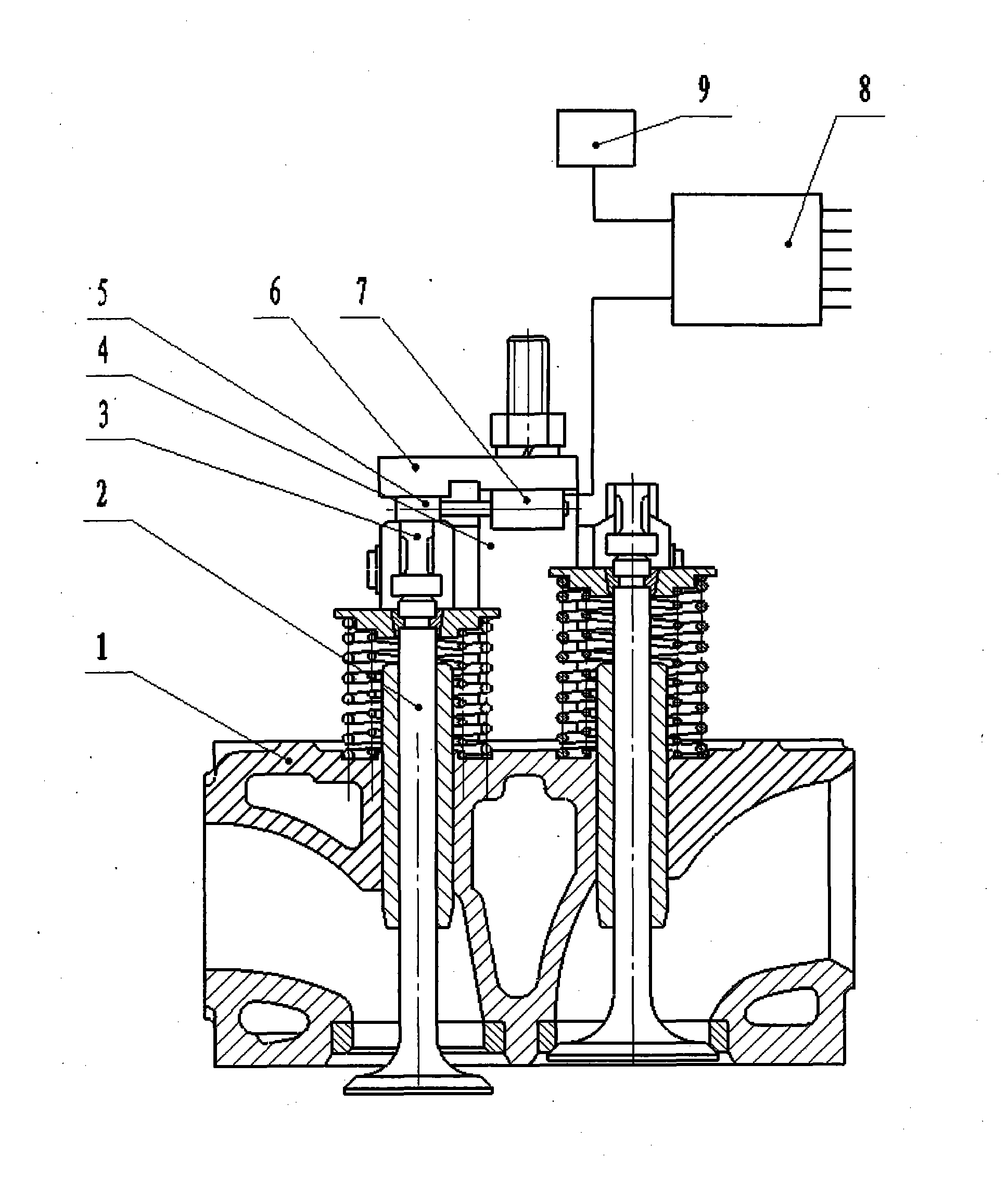 Method and device for separated operation of cylinders of multi-cylinder internal combustion engine