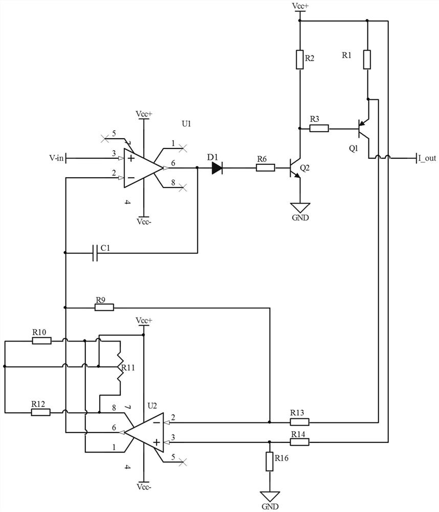Complex ground wire relation conversion circuit