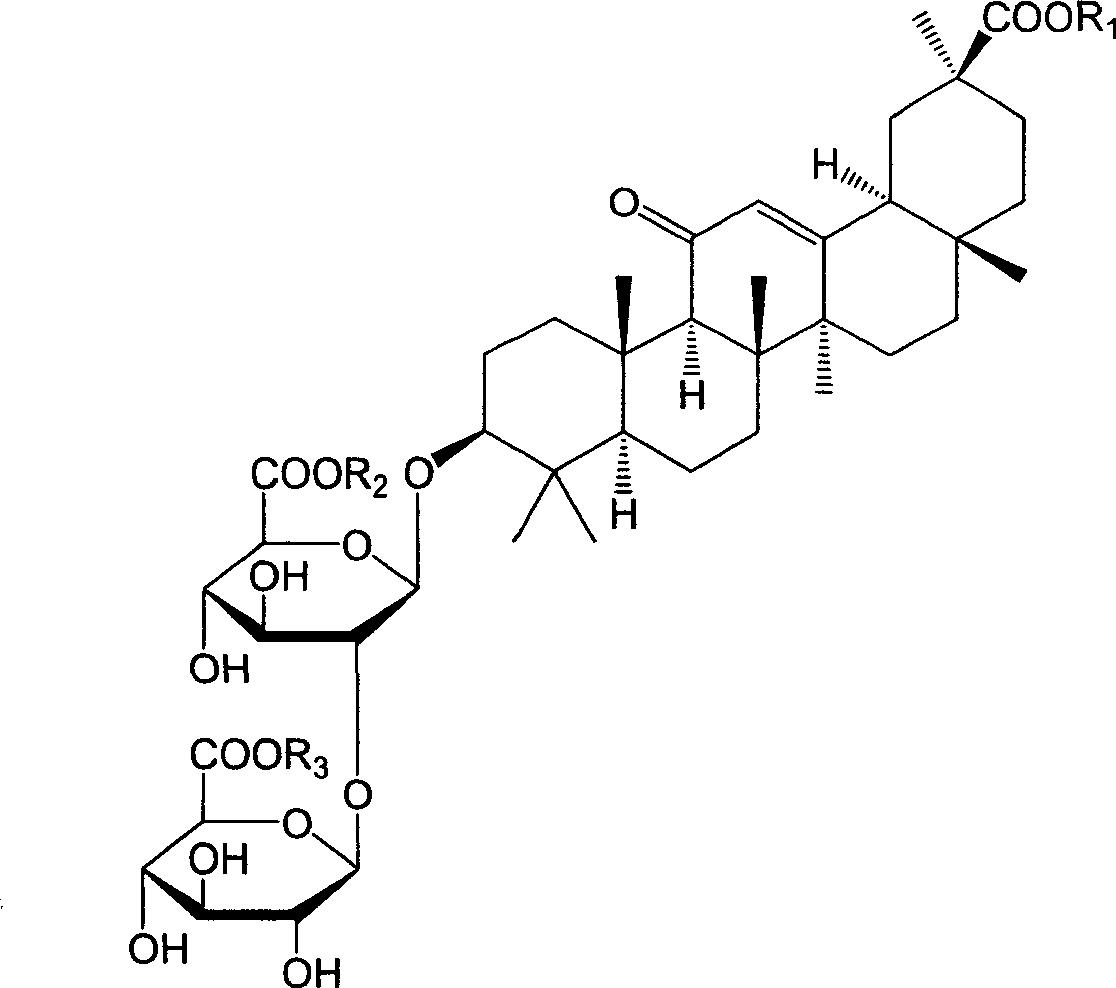 18alpha- liquorice acid derivatives and preparation thereof