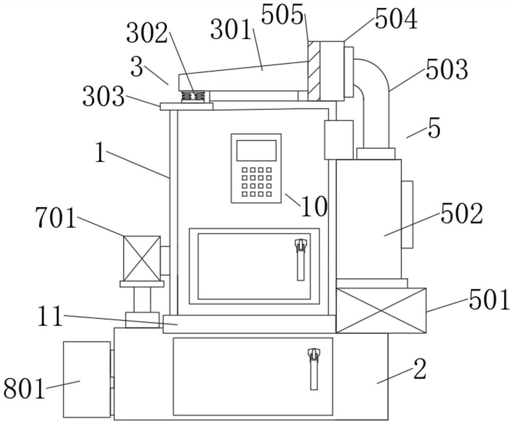 Municipal waste treatment device