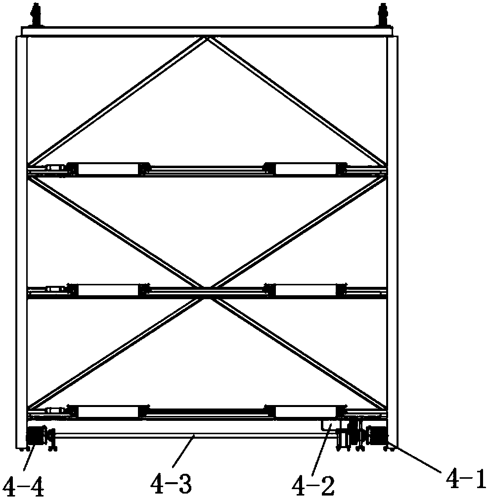 Conveyer belt type three-dimensional parking and picking-up device