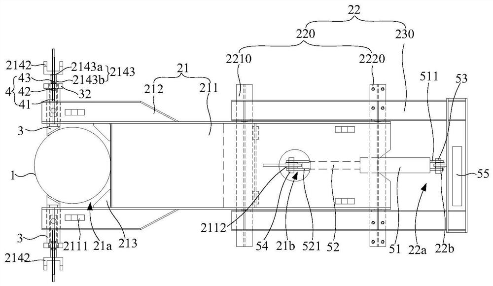 Immersed pipe sinking apparatus