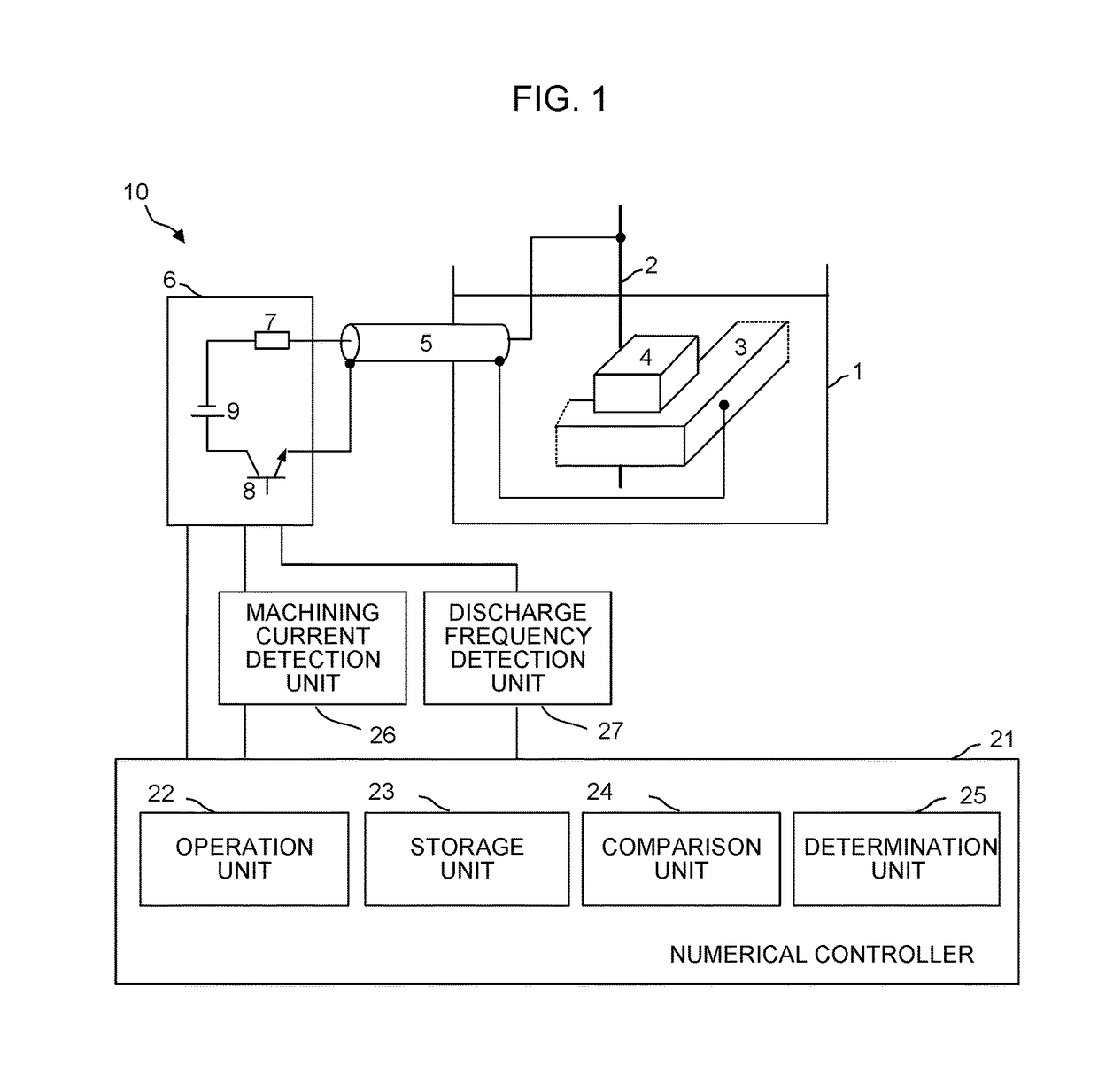 Wire electrical discharge machine with deterioration detection function for feeder