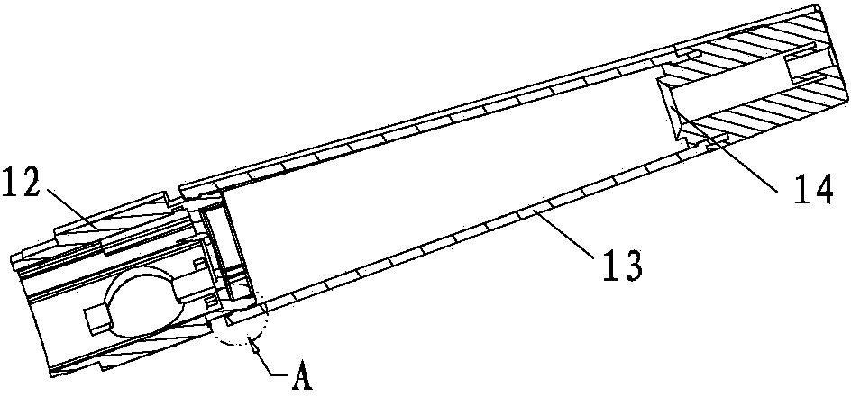 Oval electronic cigarette and manufacturing technique thereof