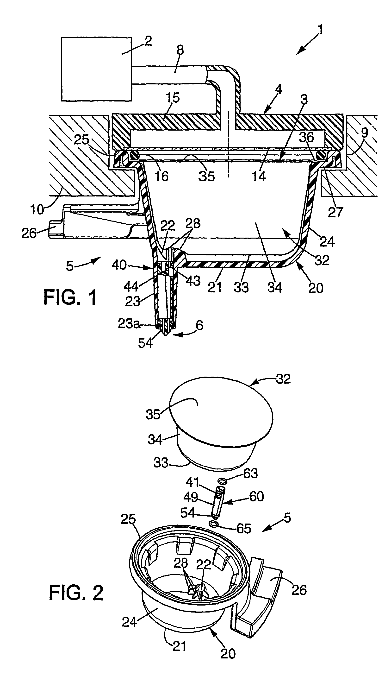 Coffeemaker comprising a foam-making device