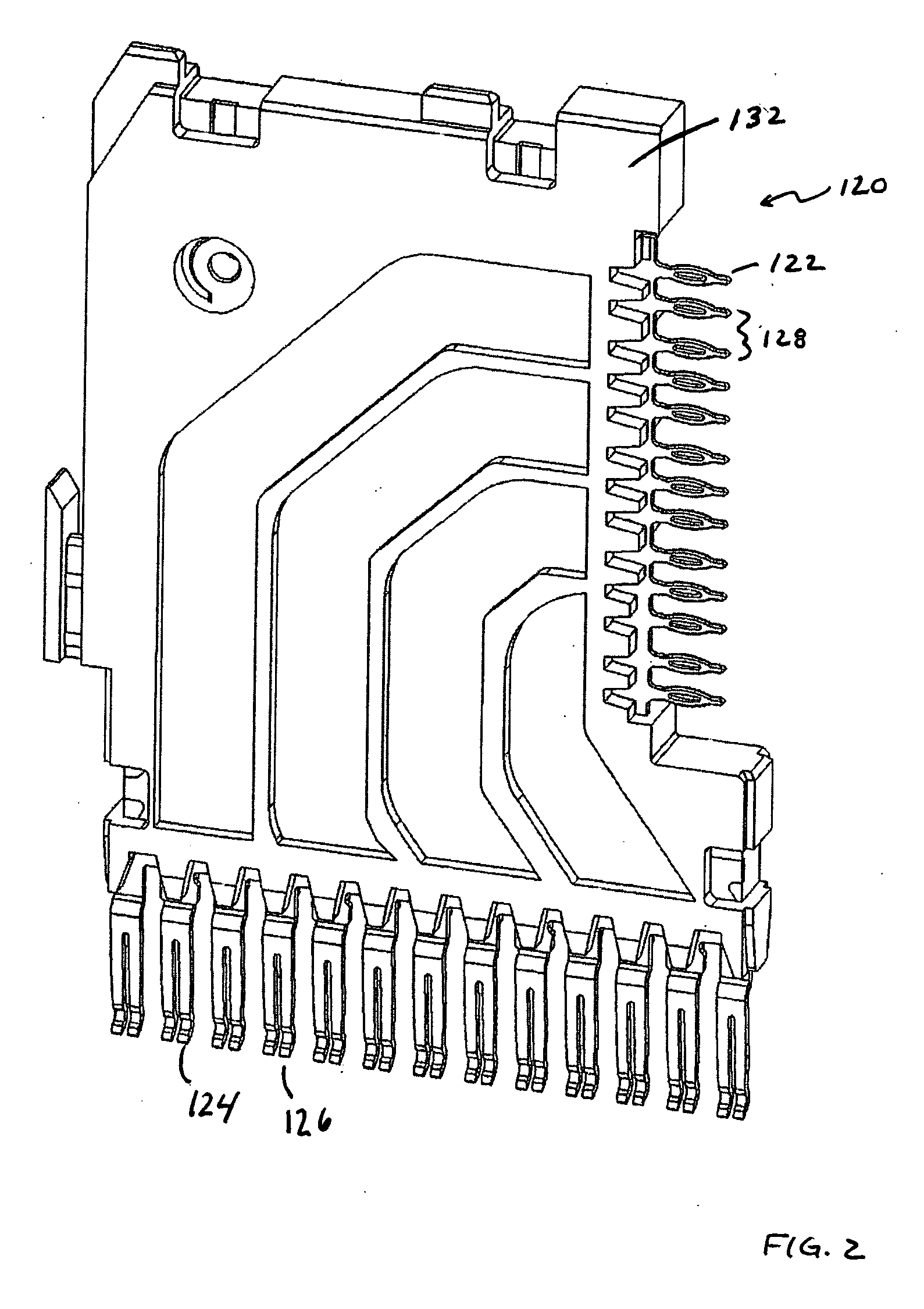 High speed high density electrical connector