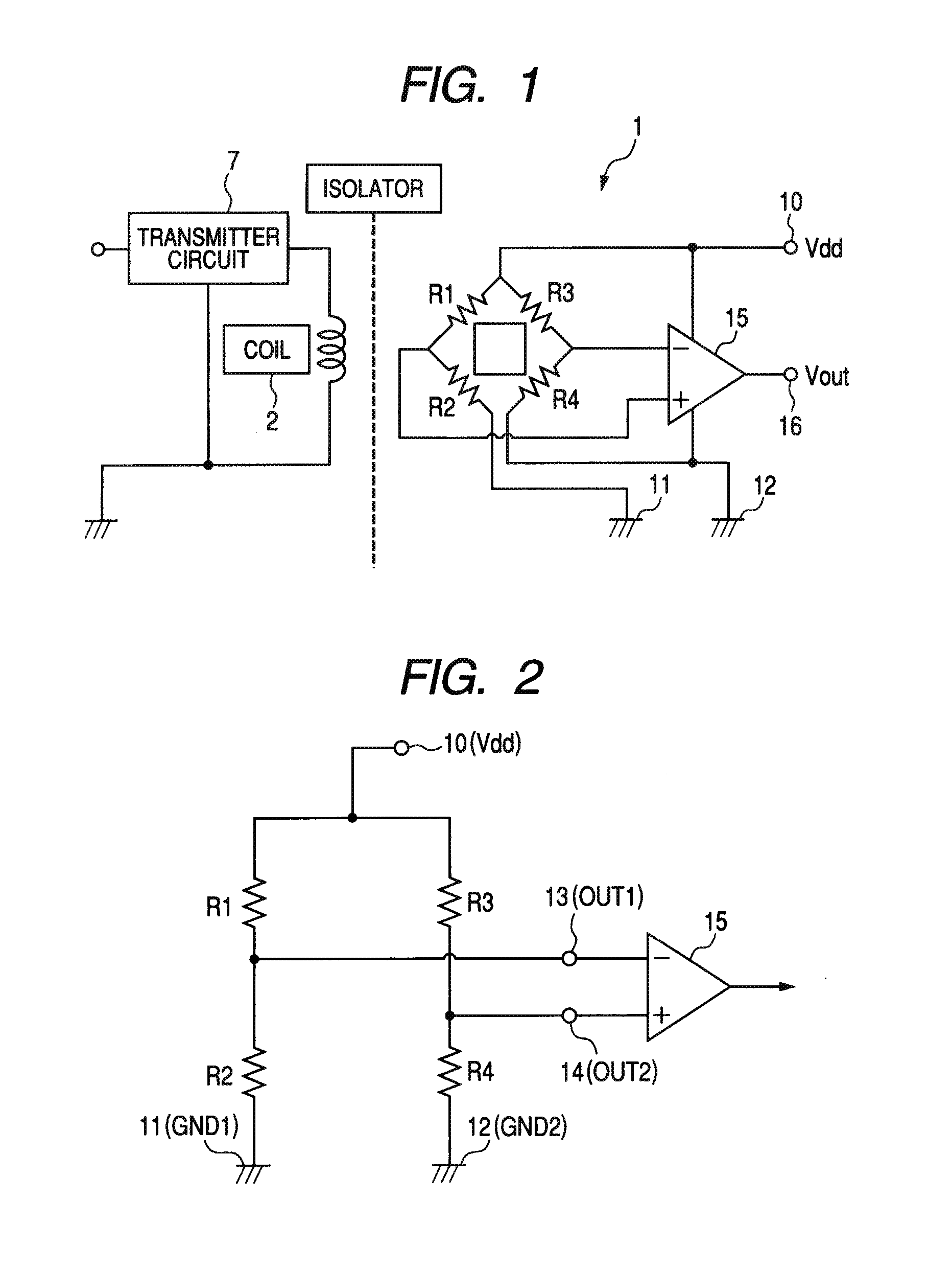 Magnetic coupling type isolator