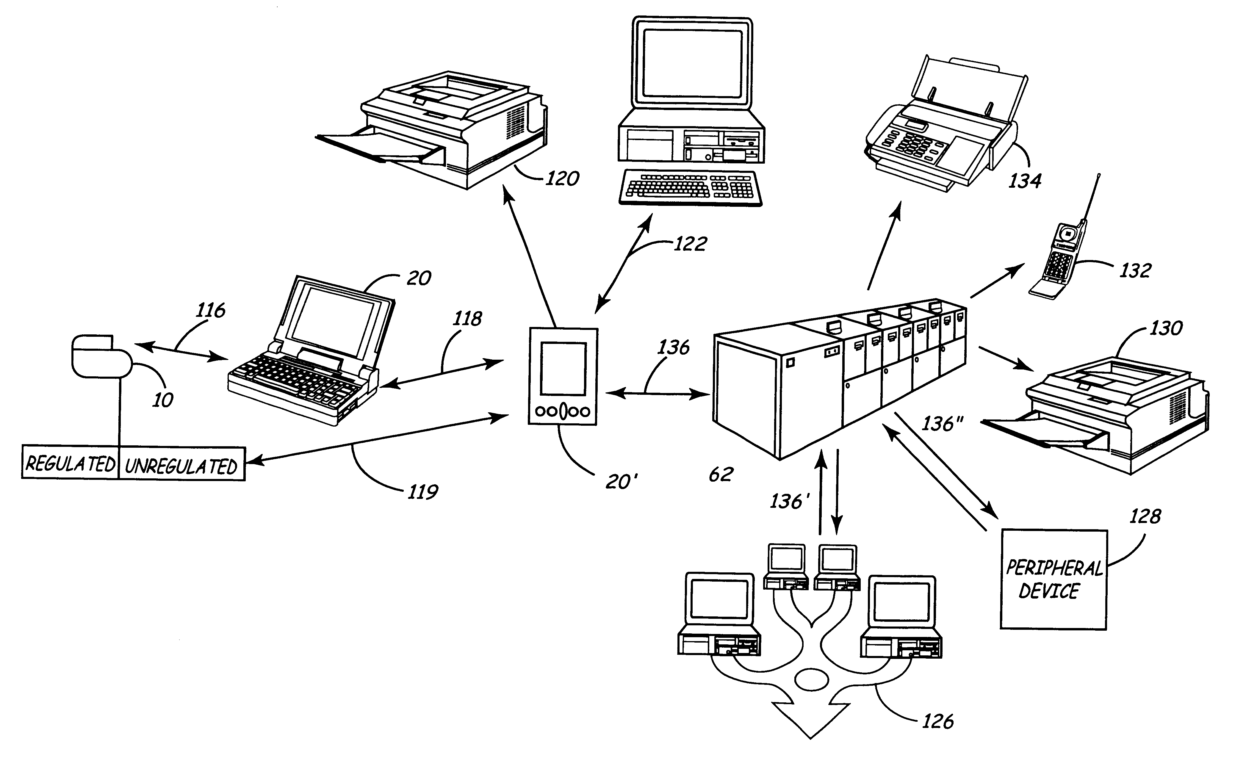 Apparatus and method for remote therapy and diagnosis in medical devices via interface systems