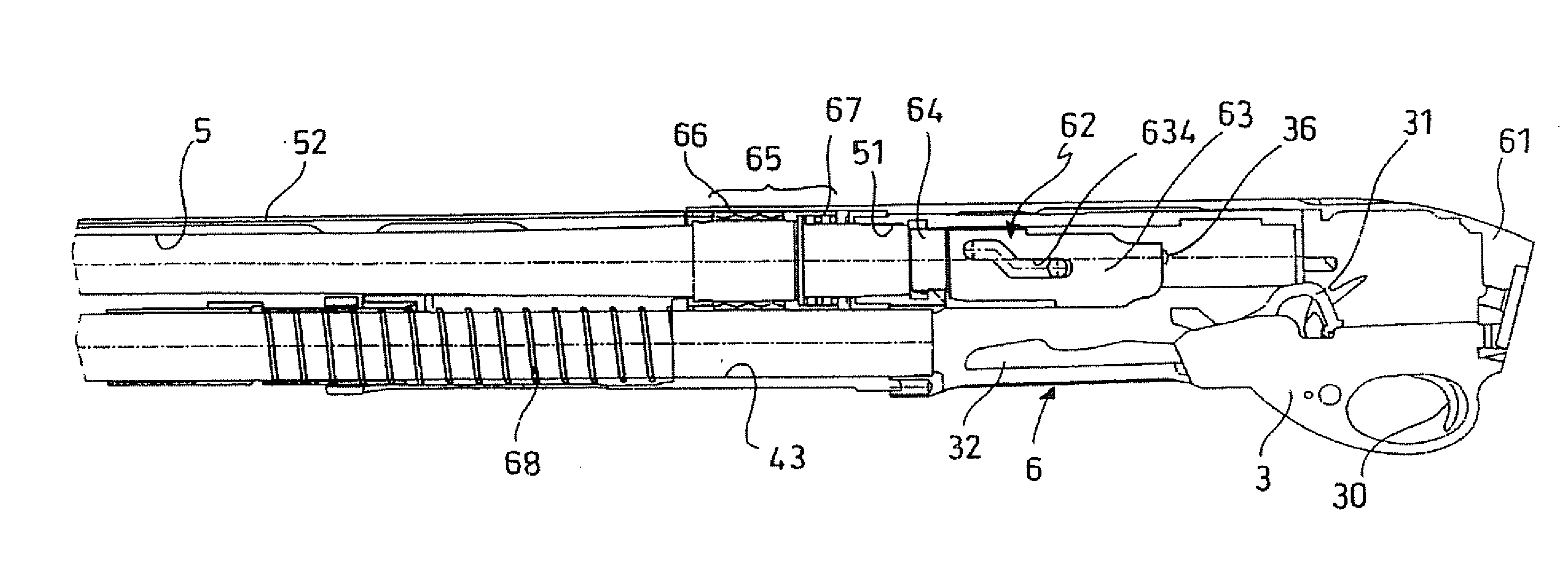 Short Recoil Semi-Automatic Shotgun