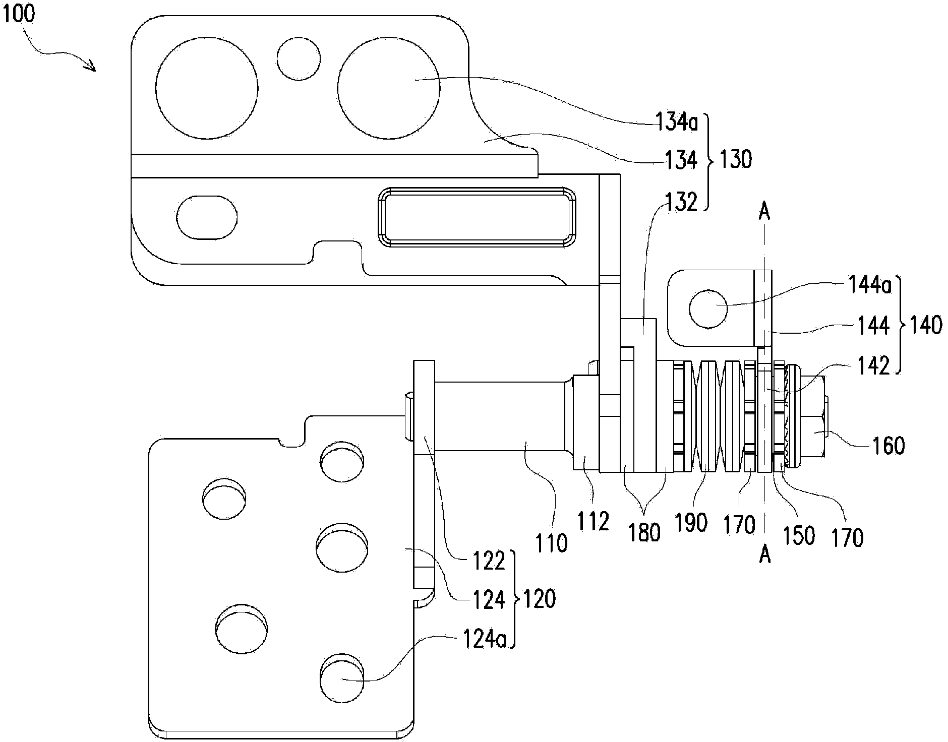 Hinge module and portable electronic device