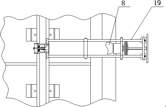 High-speed railway ballastless track mortar layer horizontal drilling machine tool