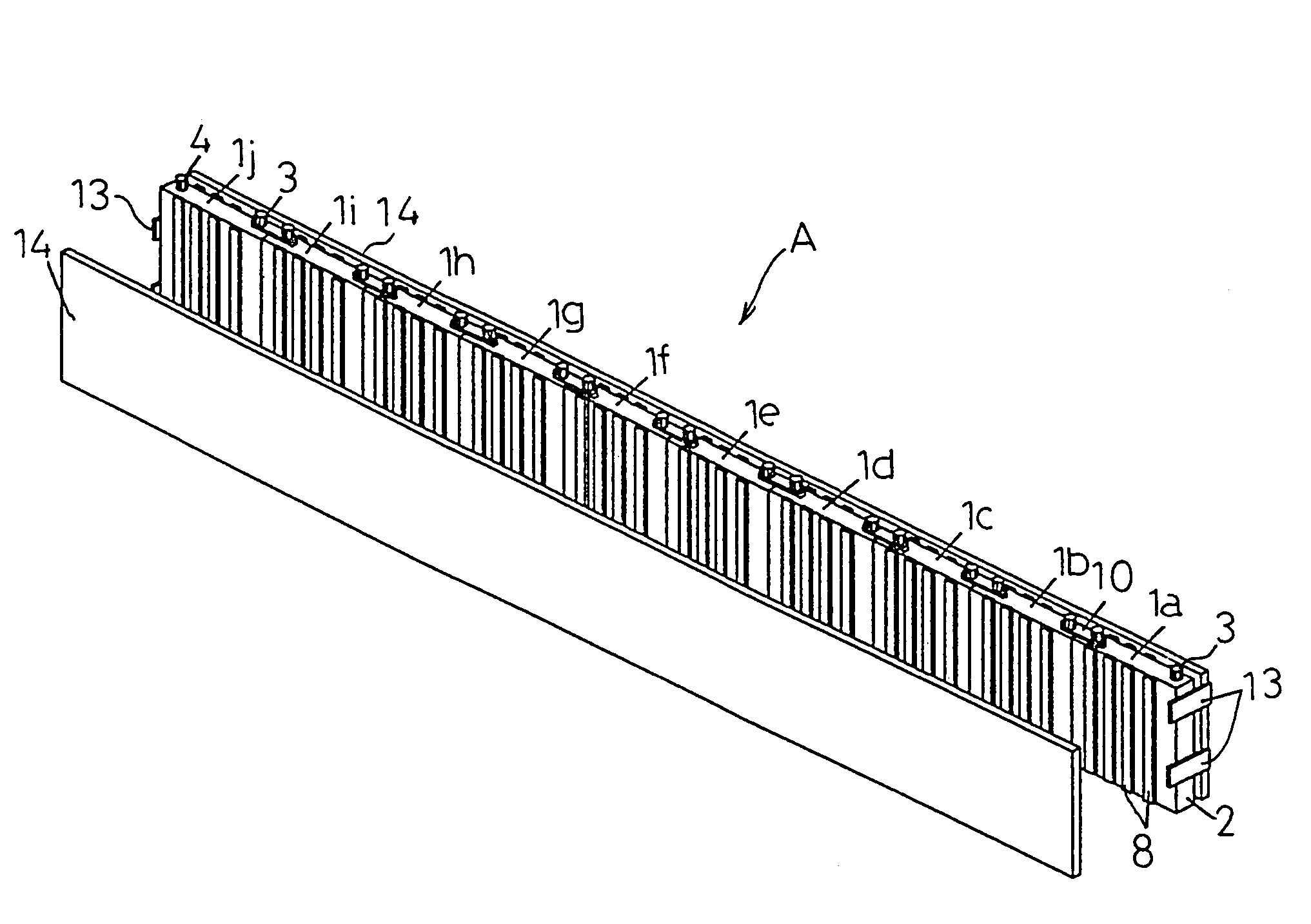 Battery pack with thermal distribution configuration