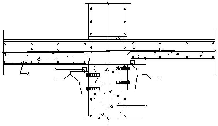 Supporting system for connection position of fabricated shear wall slab with bottom with height difference and installing method