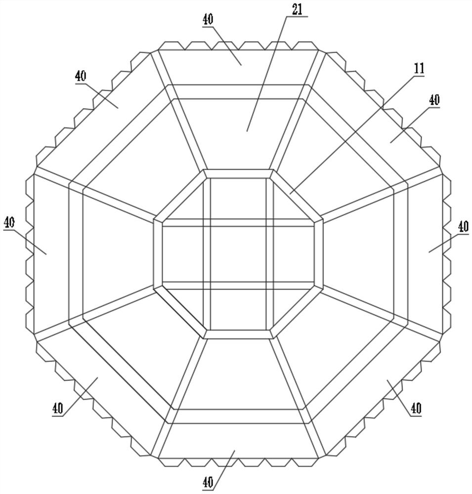 Rotary sunlight platform of fabricated building