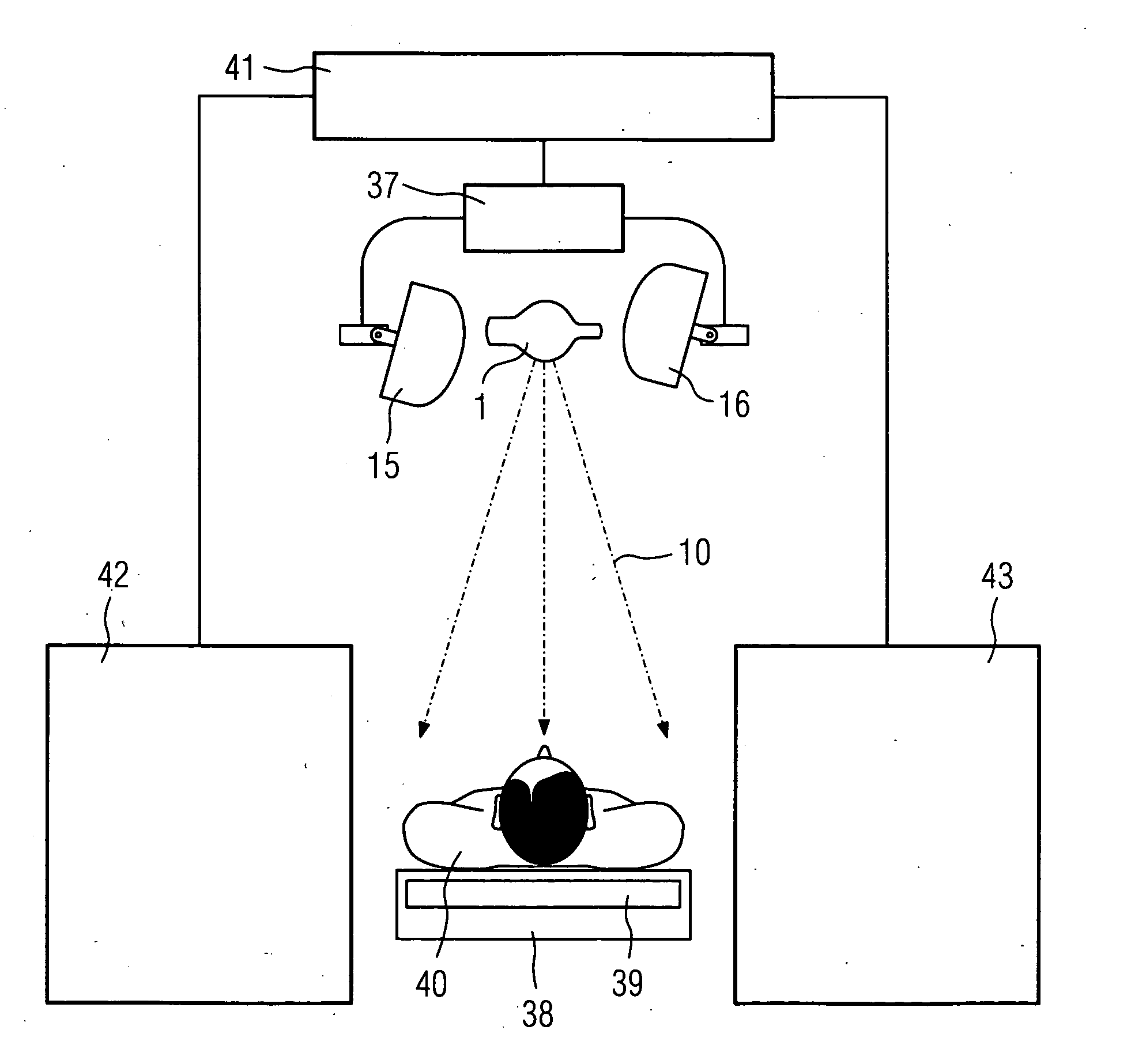 Method and arrangement for x-ray examination