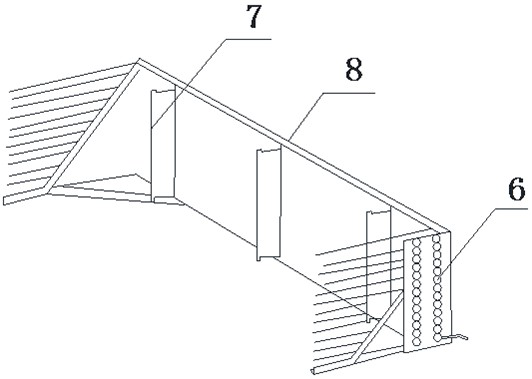 A construction method for overall hoisting after pre-bundling of steel bars for the roof of cast-in-place pipe gallery