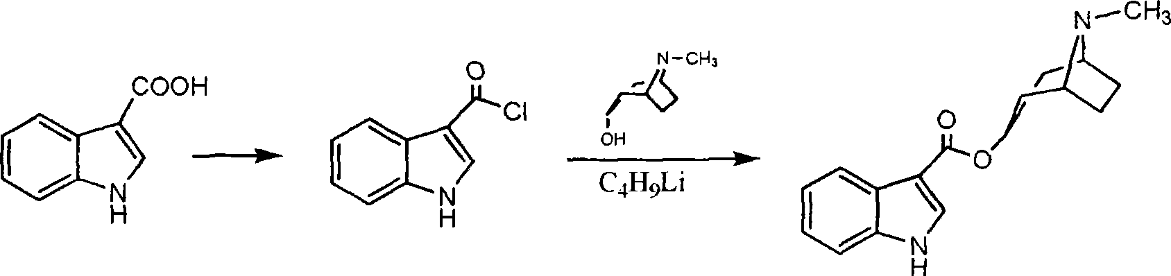 Process of preparing troipisetron