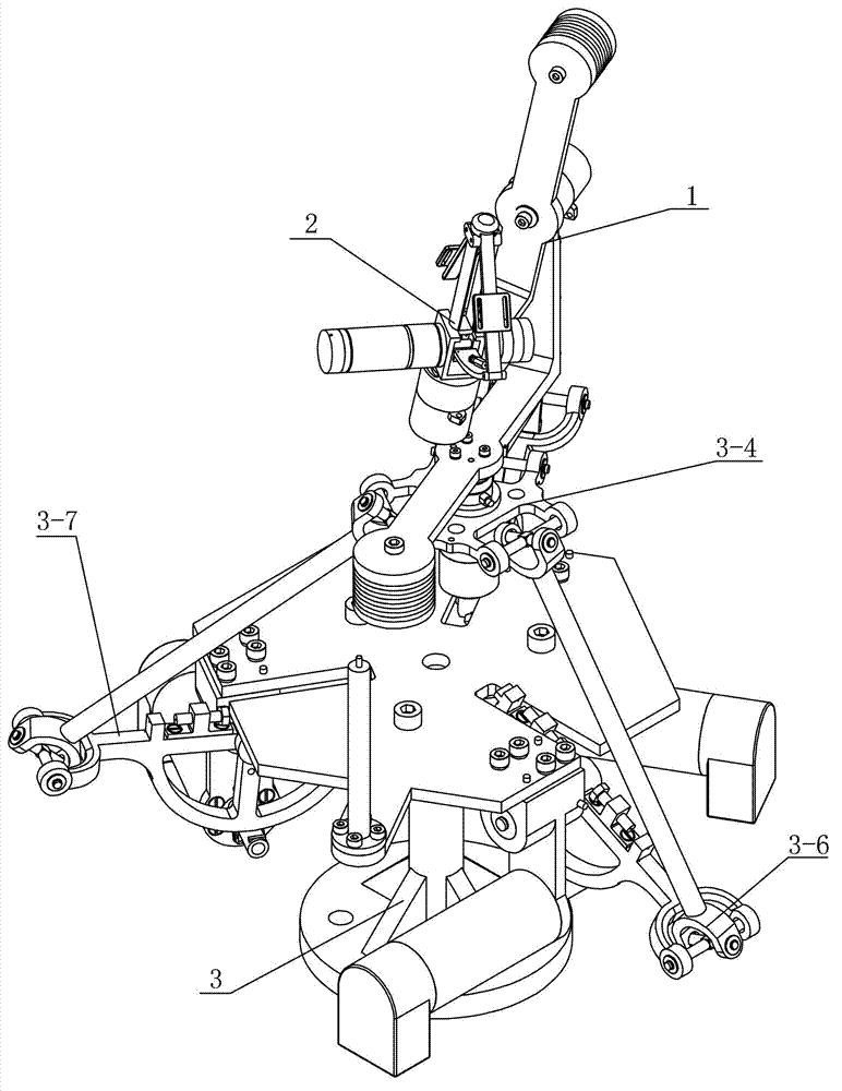 Series-parallel-connection force-feedback remote-control manipulator
