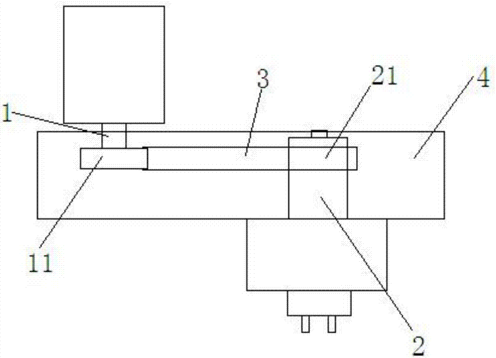 Constant-temperature structure for belt transmission main shafts