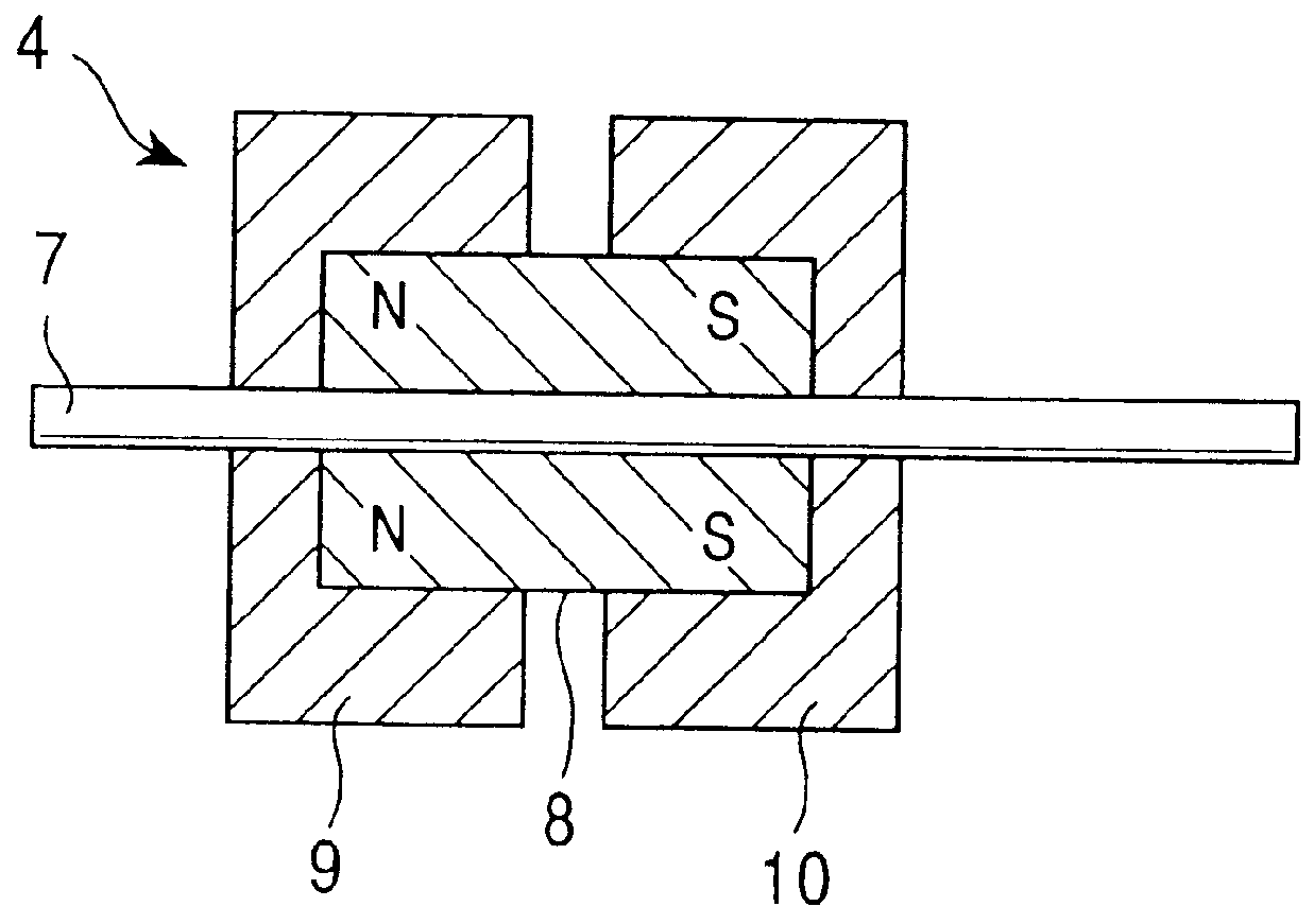 Stepping motor and method of manufacturing hard magnetic alloy therefor