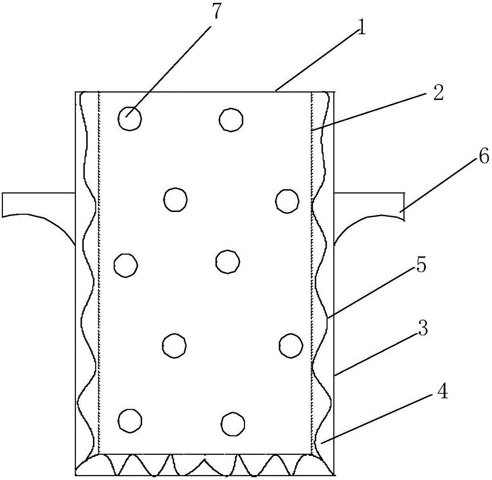 Thermal insulation illuminating portable flowerpot