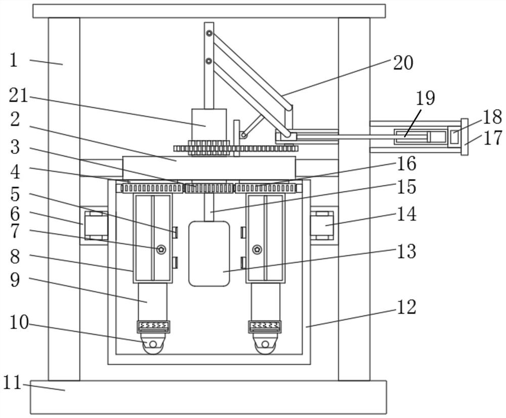 An energy-saving and environment-friendly dry chili high-efficiency crushing device for food processing