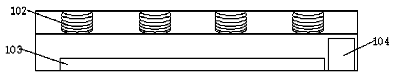 Orthopaedical diagnostic mattress and using method