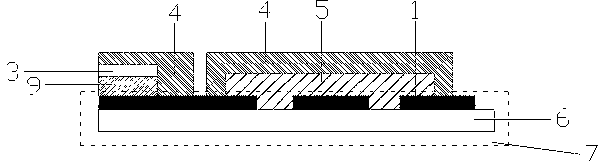 Production method of double-screen integrated touch screen with FTO conductive glass