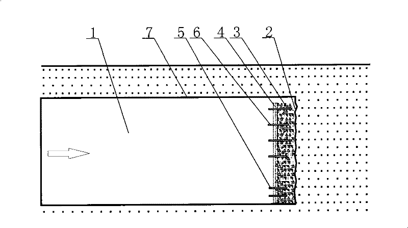 Construction method for tunnel working face counterpressure treatment during tunnel excavation