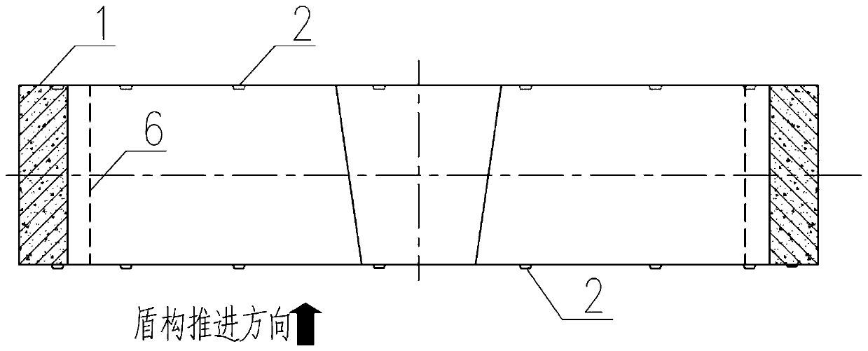 High-performance durable shield segment lining structure for sea area corrosive environment