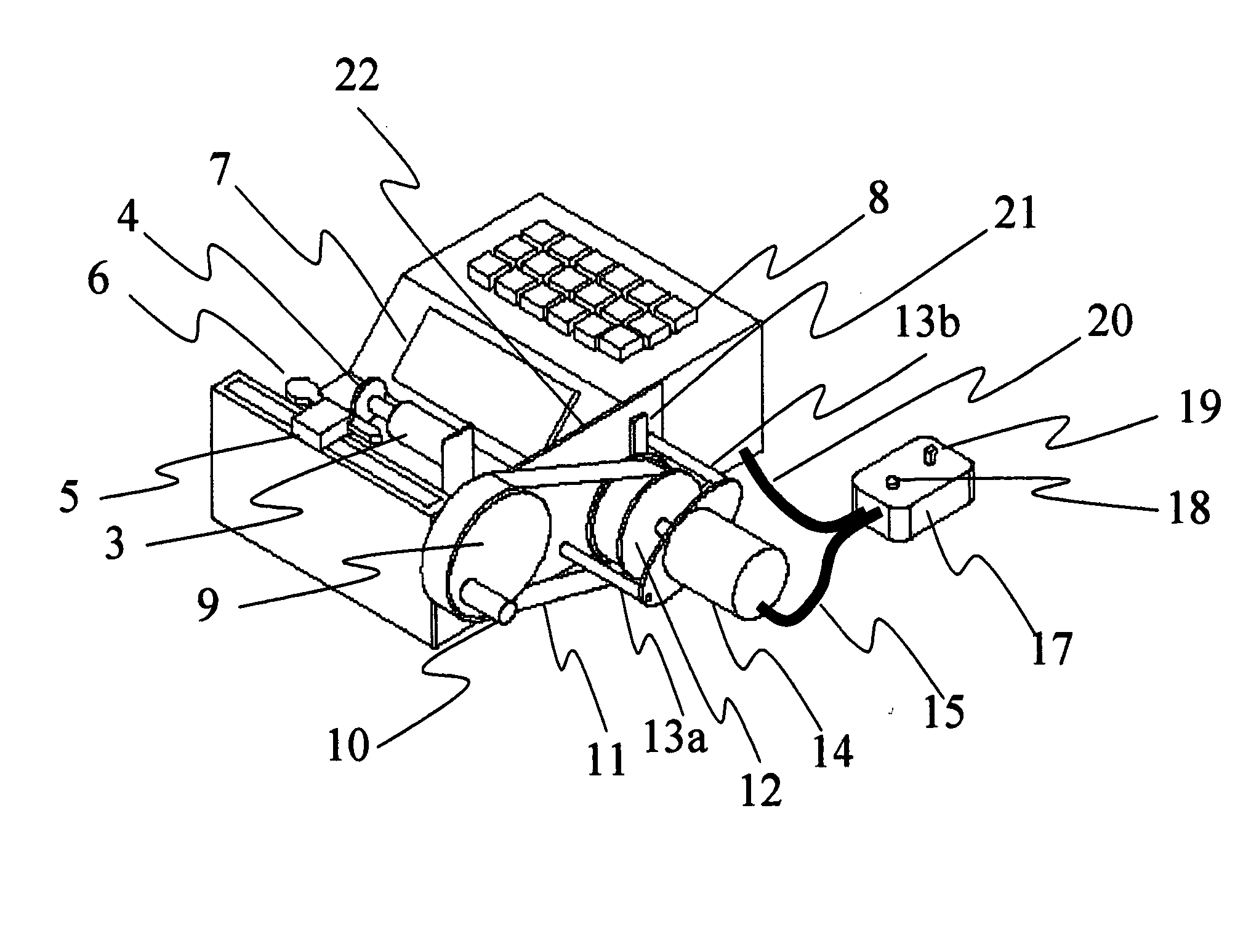 Method and apparatus for converting semiautomatic key cutting machines to automatic operation