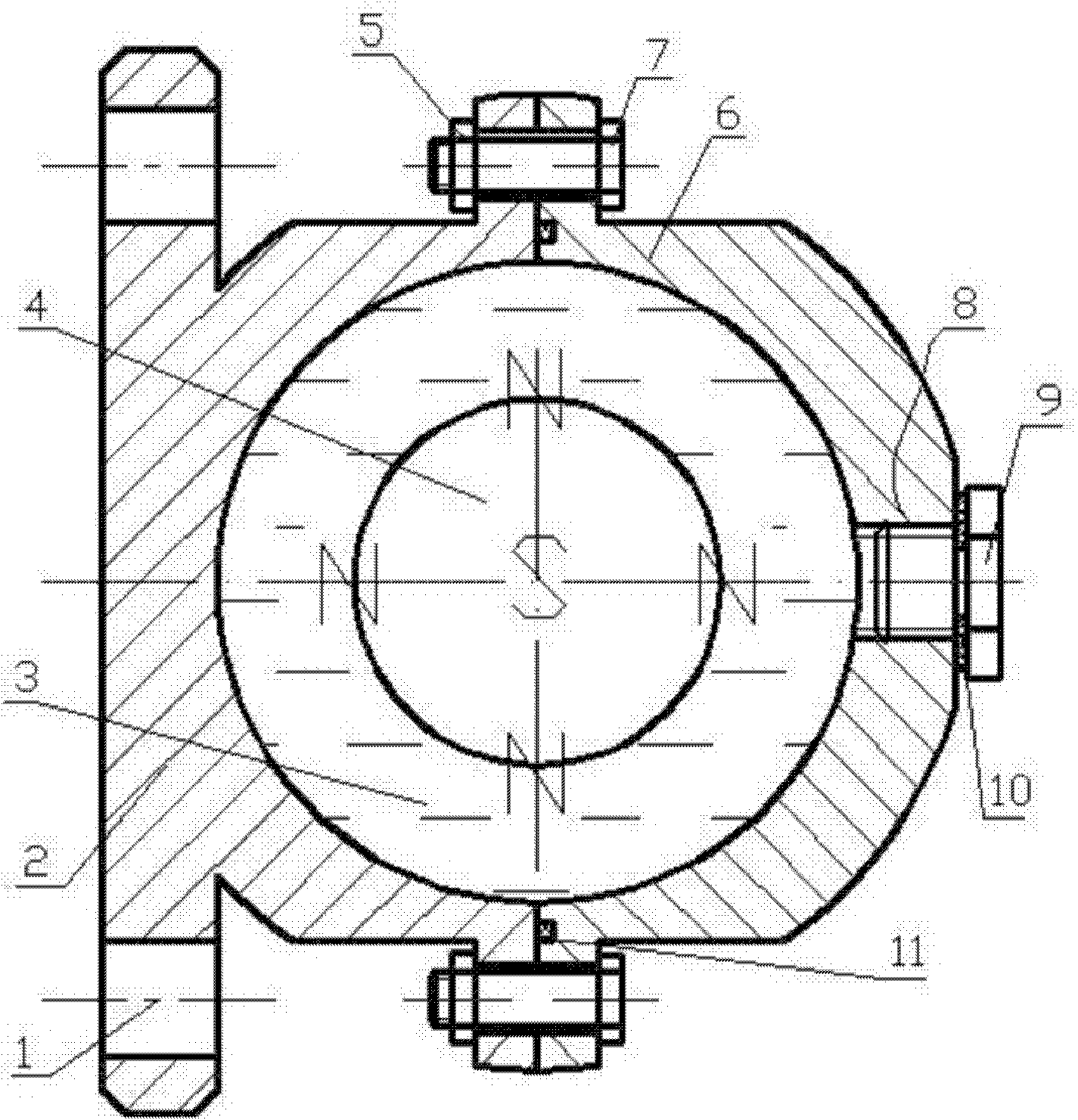 Magnetic liquid damping vibration attenuating device