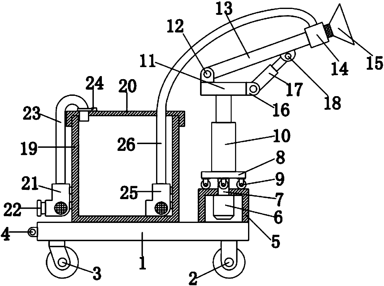 Agricultural irrigation machine and irrigation method