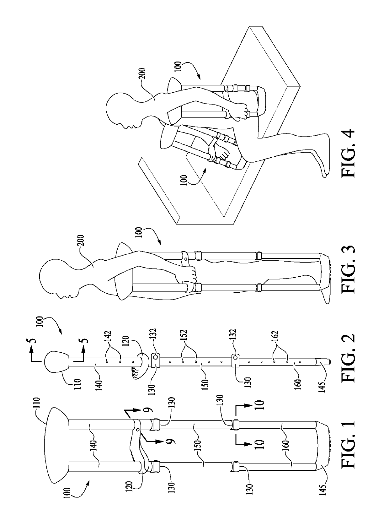Crutch and sitting device