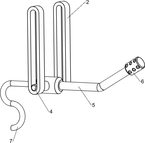 Medicine infusion device for animal husbandry medical treatment