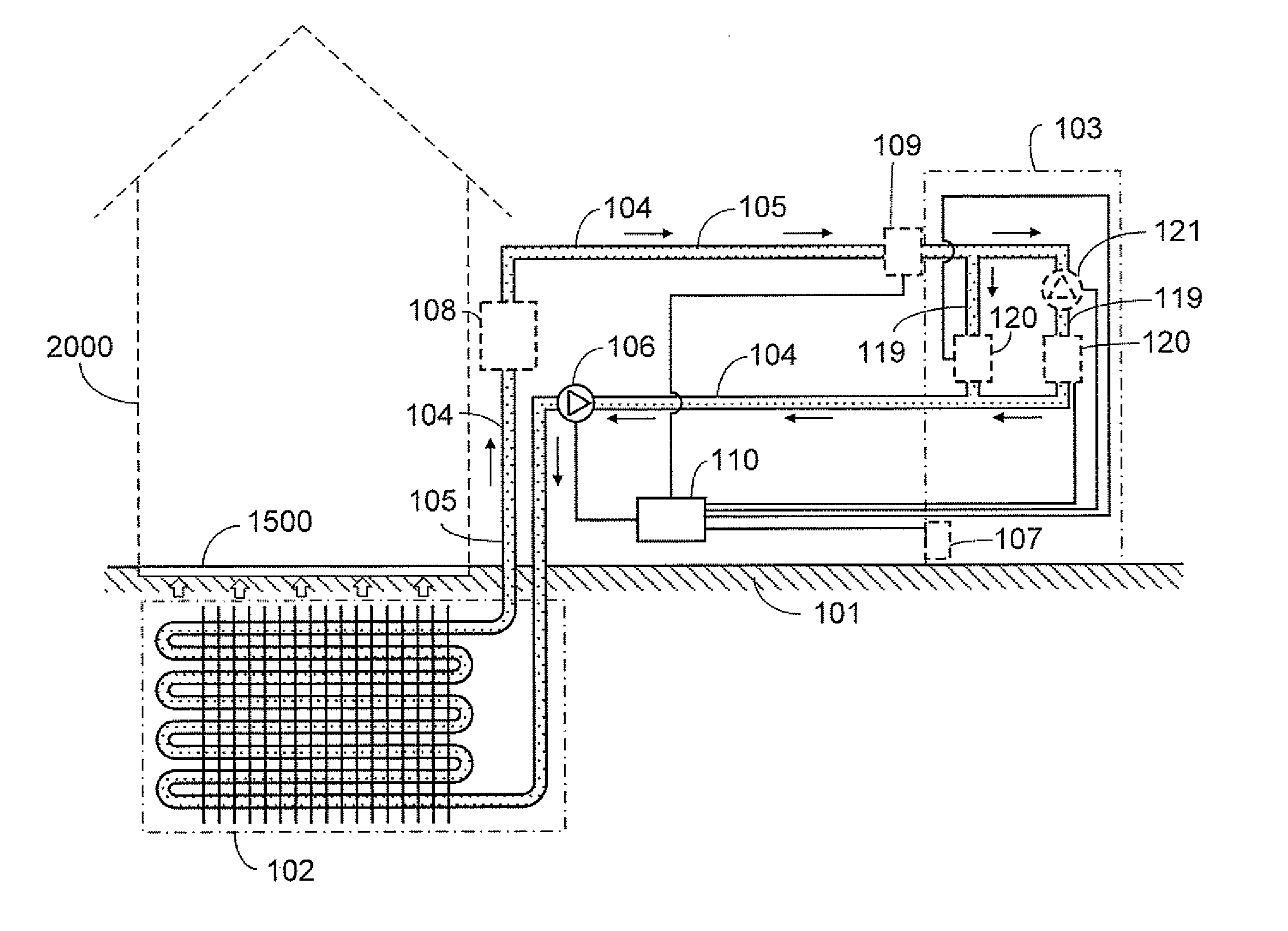 Temperature unifying and heat storing system of semiconductor heat loss though natural temperature maintaining member