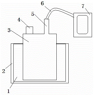 Method for measuring lead and arsenic in triacetin and digestion equipment of method