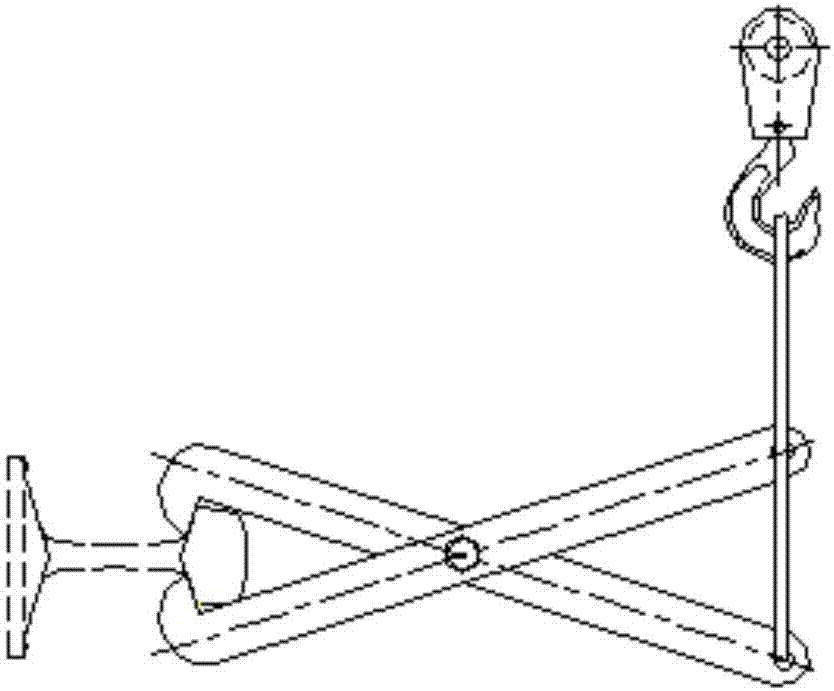 Lifting appliance capable of adjusting steel rail posture in lifting process